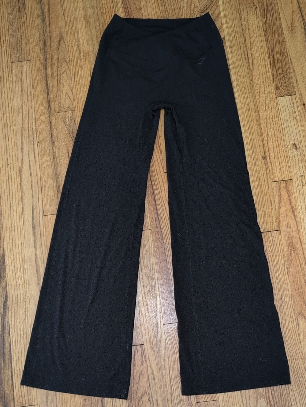 Gymshark Women's Black Wide-Leg Performance Pants